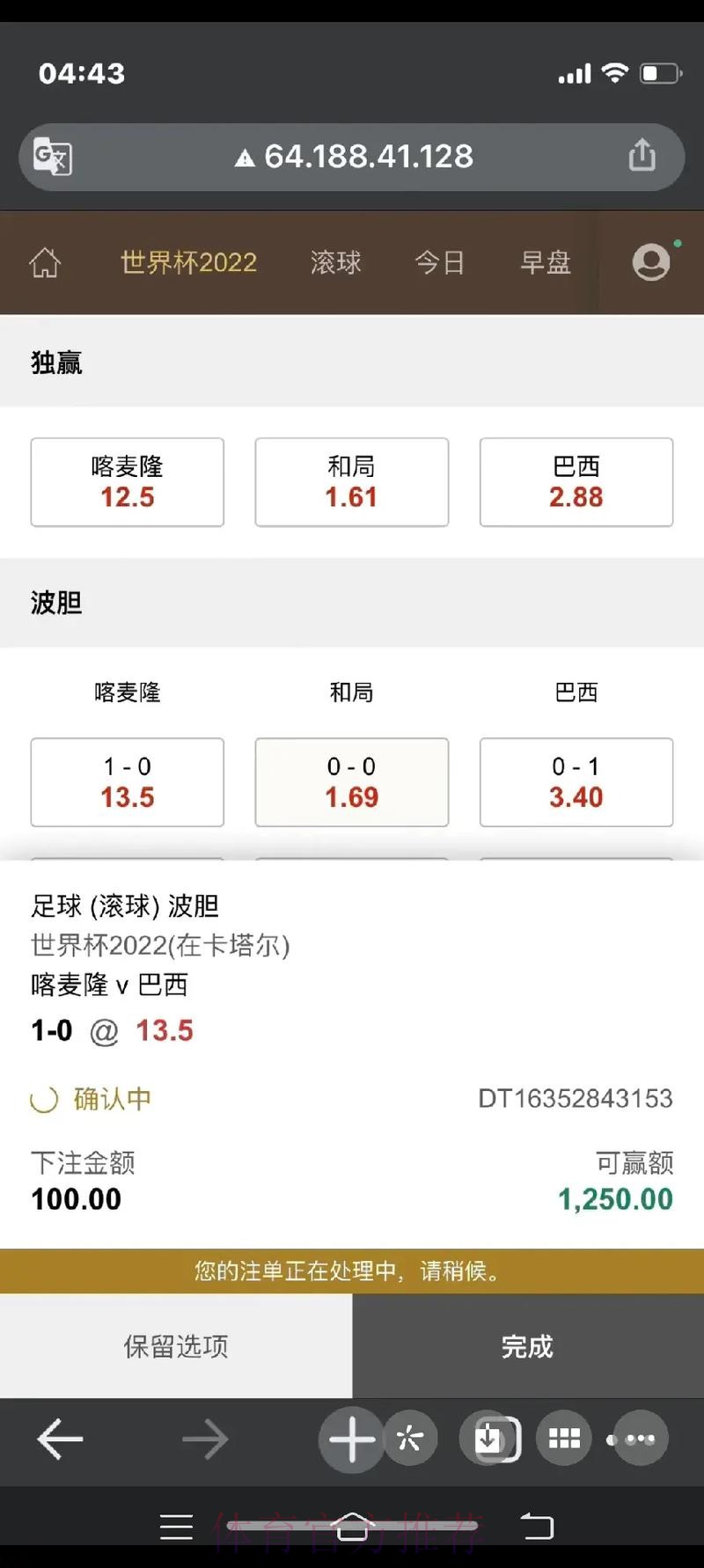 世界杯下注平台热门